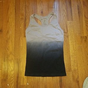 Workout tank top racer back